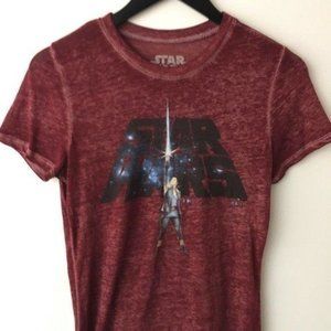 Star Wars Graphic T Shirt Burnout S